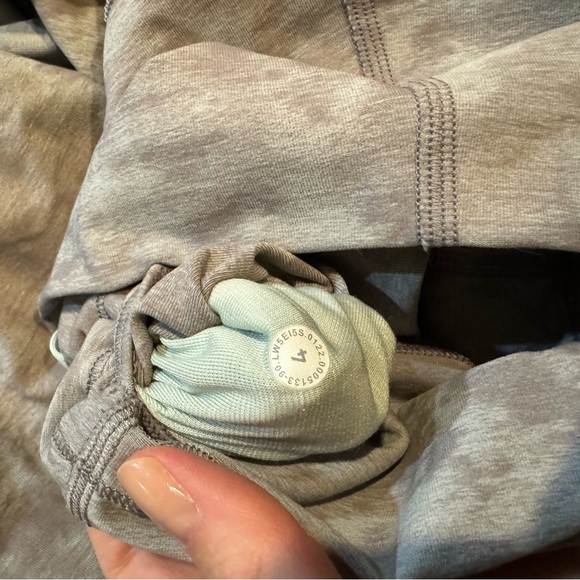 Lululemon Wunder Train High-Rise Tight 25" Tactile Jacquard Lunar Rock - Picture 8 of 8